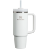 Термокружка Stanley Quencher H2,0 1,18 л с трубочкой, белый Frost (10-11913-077)